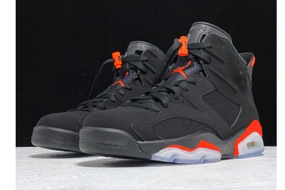 Rep EP 384664-060 OG 2019 AIR INFRARED 384664-060 JORDAN 6 BLACK RETRO 0209